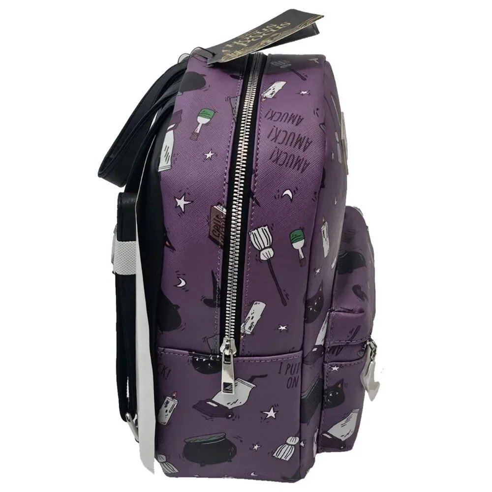 Disney Hocus Pocus Icons Mini Backpack Bioworld NWT